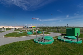 Infrastruktur des Industrieparks „Maryino“